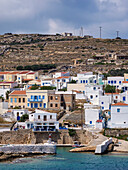 Stadtbild von Fri, Insel Kasos, Dodekanes, Griechische Inseln, Griechenland, Europa