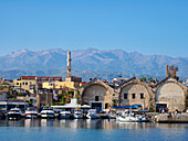 Venezianische Schiffswerften, Stadt Chania, Kreta, Griechische Inseln, Griechenland, Europa