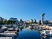 Nea Hora Chania Marina, Stadt Chania, Kreta, Griechische Inseln, Griechenland, Europa