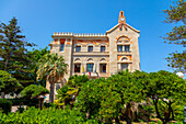Palazzo Florio, Favignana, Ägadische Inseln, Provinz Trapani, Sizilien, Italien, Mittelmeer, Europa