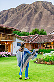 Woman in Sacred Valley, Peru, South America