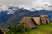 Camping in Choquequirao, Peru, Südamerika