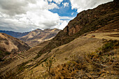 Pisaq-Landschaft, Heiliges Tal, Peru, Südamerika