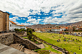 Park in Cusco, Peru, Südamerika