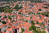 Quedlinburg, Harz, Sachsen-Anhalt, Deutschland, Europa
