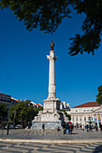 Säule von Pedro IV auf dem Rossio-Platz