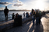 Ribeira das Naus in Lissabon