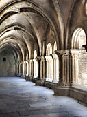 The early 12 century cloister in the old Cathedral (Se Velha).