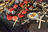 Romania, Bucharest. Demetrius Church, Religious items and implements.