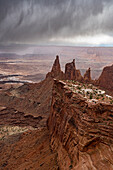 USA, Utah. The Washer Woman, Island in the Sky, Canyonlands National Park.