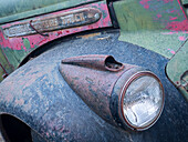 Close-up detail of old trucks in the Palouse. (Editorial Use Only)