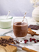 Mexican chocolate boost with cinnamon and chilli
