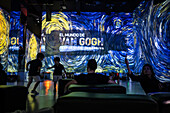 The World of Van Gogh a unique sensory experience and exhibition at Nomad Immersive Museum, Madrid, Spain