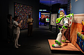 Die Wissenschaft hinter Pixar - interaktive Ausstellung im CaixaForum, Madrid, Spanien