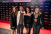 Organizing team at the MIN Independent Music Awards 2024, Zaragoza, Spain