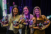 Award winners celebrate at the MIN Independent Music Awards 2024, Zaragoza, Spain