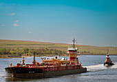 RTC 108 tank barge and tugboat