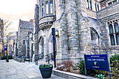 Sterling Law Building, exterior view, Yale Law School, Yale University, New Haven, Connecticut, USA