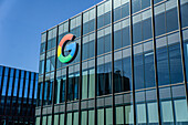 Google-Bürogebäude, Außenansicht, Cambridge, Massachusetts, USA