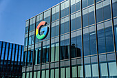 Google office building, exterior view, Cambridge, Massachusetts, USA