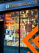 Crossroads Trading Secondhand-Laden, West 13th Street, New York City, New York, USA