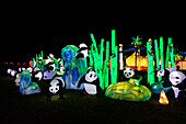 Lantern festival of Gaillac,Tarn,Occitanie,France. Du 01-12-2018 au   06-02-2019 au Château de Foucaud.