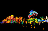 Lantern festival of Gaillac,Tarn,Occitanie,France. Du 01-12-2018 au   06-02-2019 au Château de Foucaud.