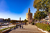 Torre del Oro,Seville,Andalusia,Spain