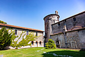 Bischofspalast und Departement-Museum von Ariege, Saint Lizier, Departement Ariege, Pyrenäen, Okzitanien, Frankreich