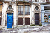 Bayonne,France - 06 September 2019 - Facade of a house in the city of Bayonne.