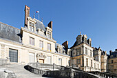 Seine und Marne. Fontainebleau. Schloss Fontainebleau.