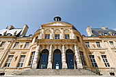 France. Seine et Marne. Castle of Vaux le Vicomte. Southern facade.