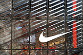 USA. New York city. Manhattan. The fifth avenue. The Nike shop.