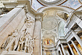 Frankreich. Paris. 5. Bezirk. Das Pantheon. Skulptur An die Redner und Publizisten der Restauration, von Laurent Honore Marqueste.