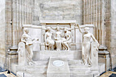 Frankreich. Paris. 5. Bezirk. Das Pantheon. Monument für Jean-Jacques Rousseau.