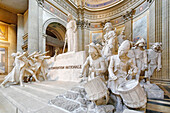 Frankreich. Paris. 5. Bezirk. Das Pantheon. Skulptur Die Nationalversammlung, von Francois Leon Sicard.