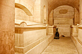Frankreich. Paris. 5. Bezirk. Das Pantheon. Die Krypta. Grabmal von Jean Moulin.