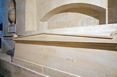 Frankreich. Paris. 5. Bezirk. Das Pantheon. Die Krypta. Grabmal von Emile Zola.