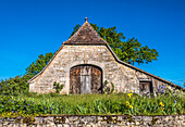 France,Causses du Quercy natural regional Park,Lot,barn (19th century) at Padirac