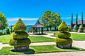 France,Perigord Noir,Dordogne,Jardins du Manoir d'Eyrignac (Historical Monument),topiary