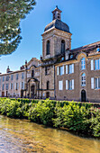 Frankreich,Quercy,Lot,ville de Saint Cere,Kirche Recollets (Historisches Denkmal) am Ufer der Bave