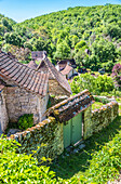 Frankreich,Okzitanien,Quercy,Lot,Montvalent Dorf