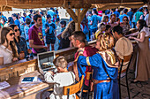 Spain,Rioja,Medieval Days of Briones (festival declared of national tourist interest),bar ticket office