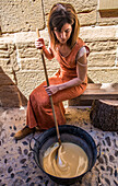 Spain,Rioja,Medieval Days of Briones (festival declared of national tourist interest),dyer
