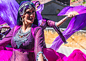Spanien,Rioja,Mittelalterliche Tage von Briones (Festival von nationalem touristischem Interesse),Tänzerin