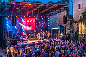 France,Gironde,Saint Emilion,Celebrations of the 20th anniversary of UNESCO's World Heritage Listing,jazz festival with Robyn Bennett