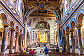 Italien,Rom,Insel Tiberina,Kirche San Bartolomeo (10.-19. Jahrhundert)