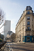 Frankreich,Paris,75,13. Arrondissement,Rue Corvisart,Wohngebäude und Wohnturm