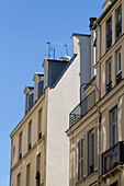 Frankreich,Paris,75,6.Arrondissement,Rue Joseph Bara,Wohnhausfassade