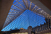 Frankreich,Paris,1. Bezirk,Louvre-Pyramide von Ieoh Ming Pei.